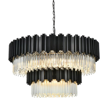 Elegant Lighting Willow 16 Light 40" Wide Waterfall Chandelier