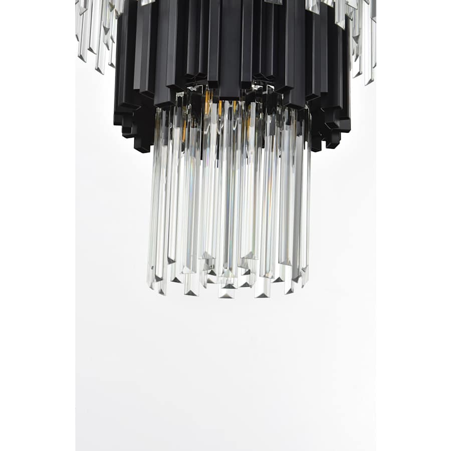 Elegant Lighting Willow 27 Light 40" Wide Waterfall Chandelier