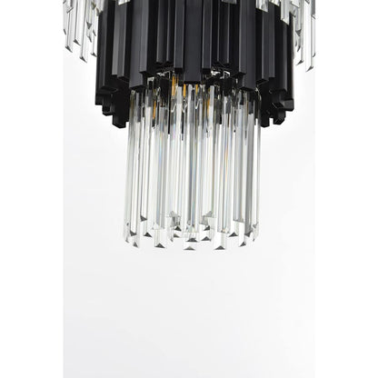 Elegant Lighting Willow 27 Light 40" Wide Waterfall Chandelier