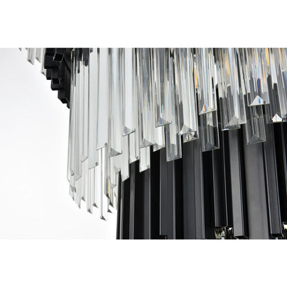Elegant Lighting Willow 27 Light 40" Wide Waterfall Chandelier