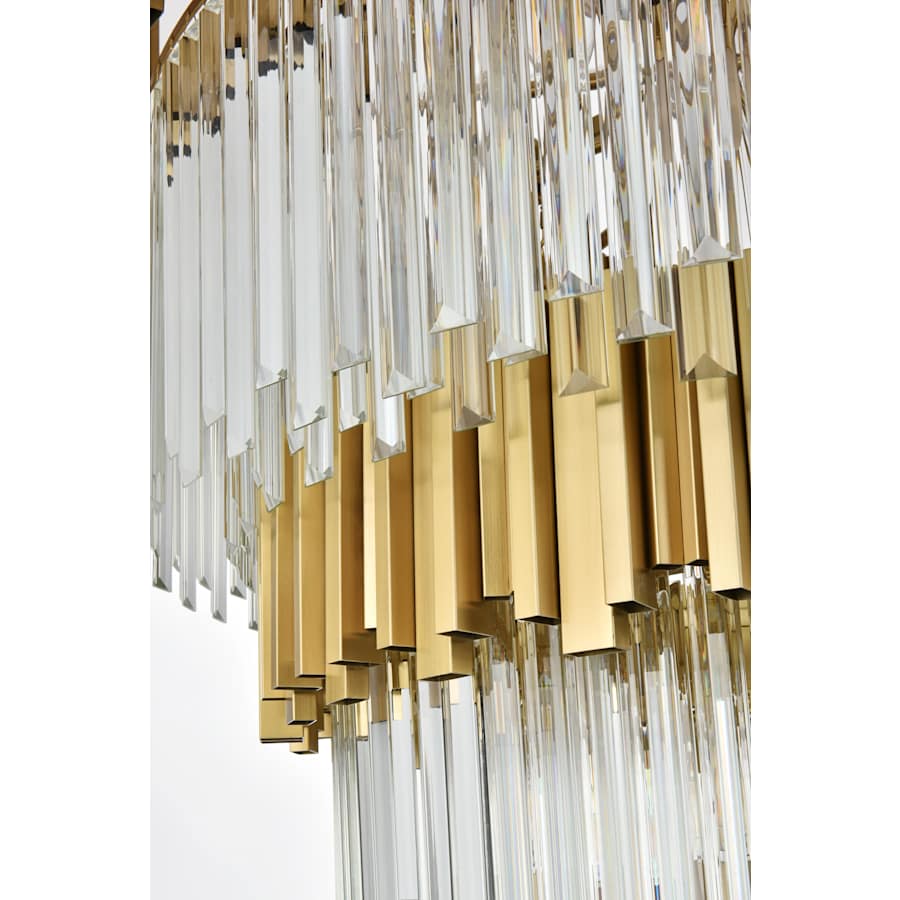 Elegant Lighting Willow 27 Light 40" Wide Waterfall Chandelier