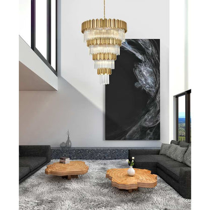 Elegant Lighting Willow 27 Light 40" Wide Waterfall Chandelier