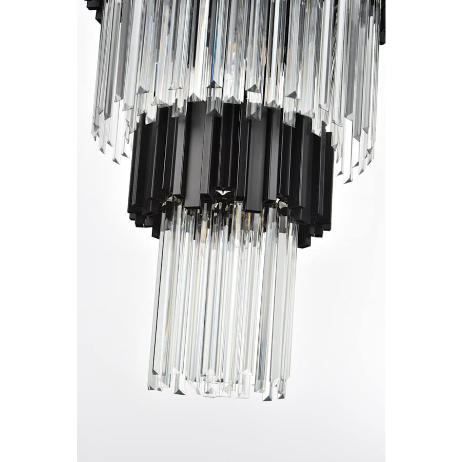 Elegant Lighting Willow 39 Light 48" Wide Waterfall Chandelier