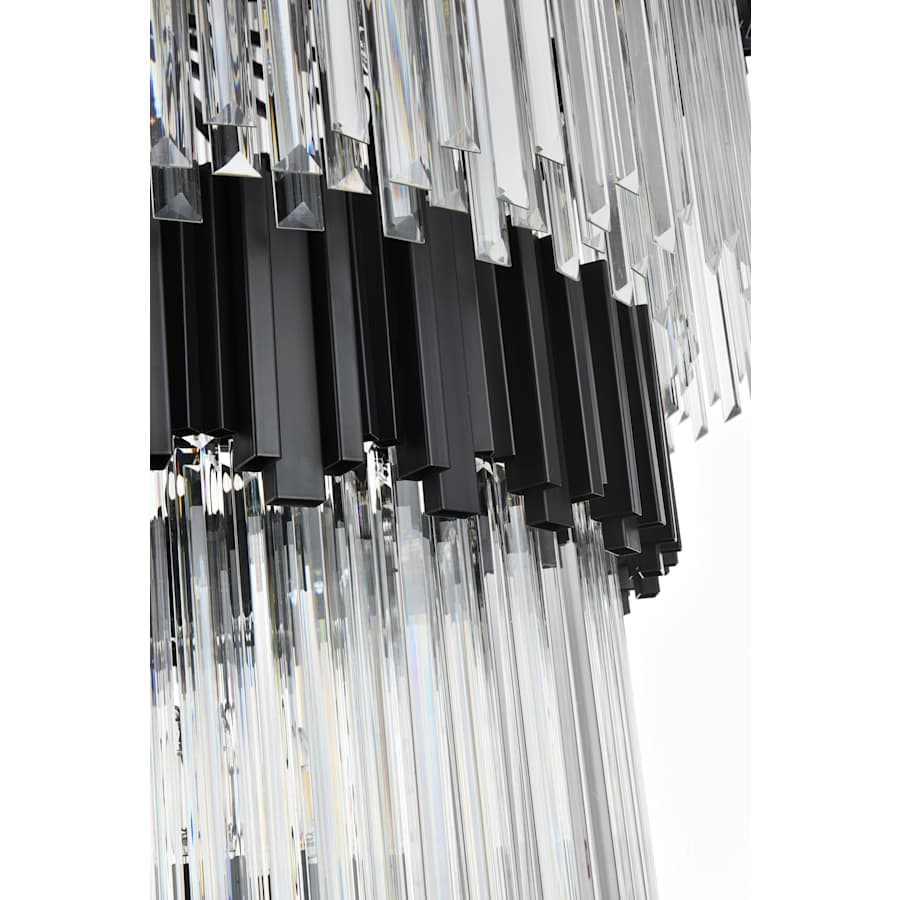 Elegant Lighting Willow 39 Light 48" Wide Waterfall Chandelier