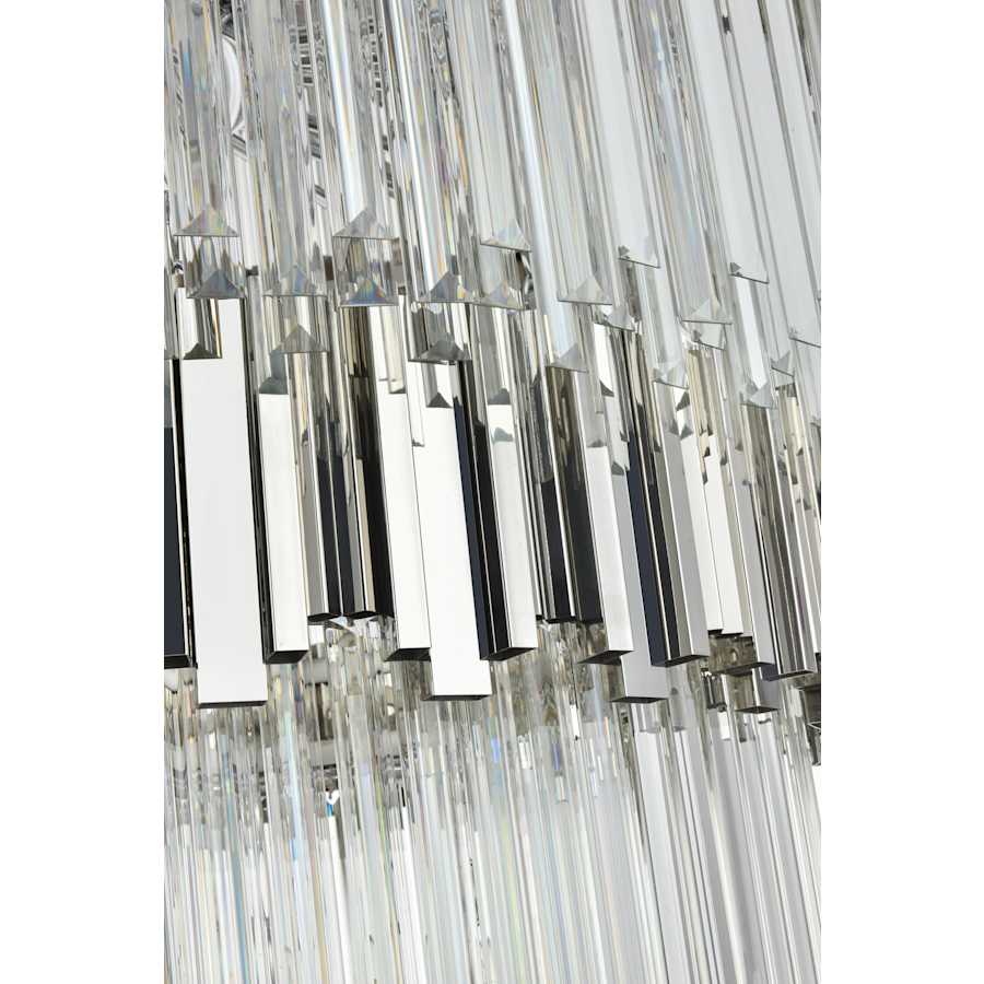 Elegant Lighting Willow 39 Light 48" Wide Waterfall Chandelier