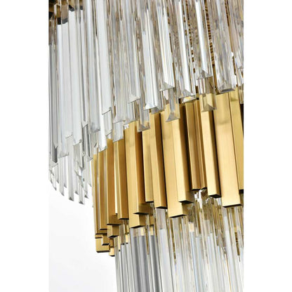 Elegant Lighting Willow 39 Light 48" Wide Waterfall Chandelier