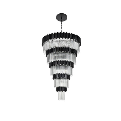 Elegant Lighting Willow 39 Light 48" Wide Waterfall Chandelier