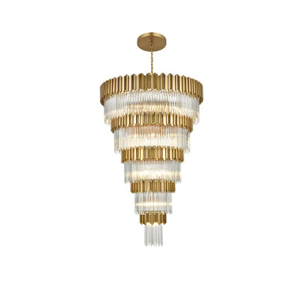 Elegant Lighting Willow 39 Light 48" Wide Waterfall Chandelier