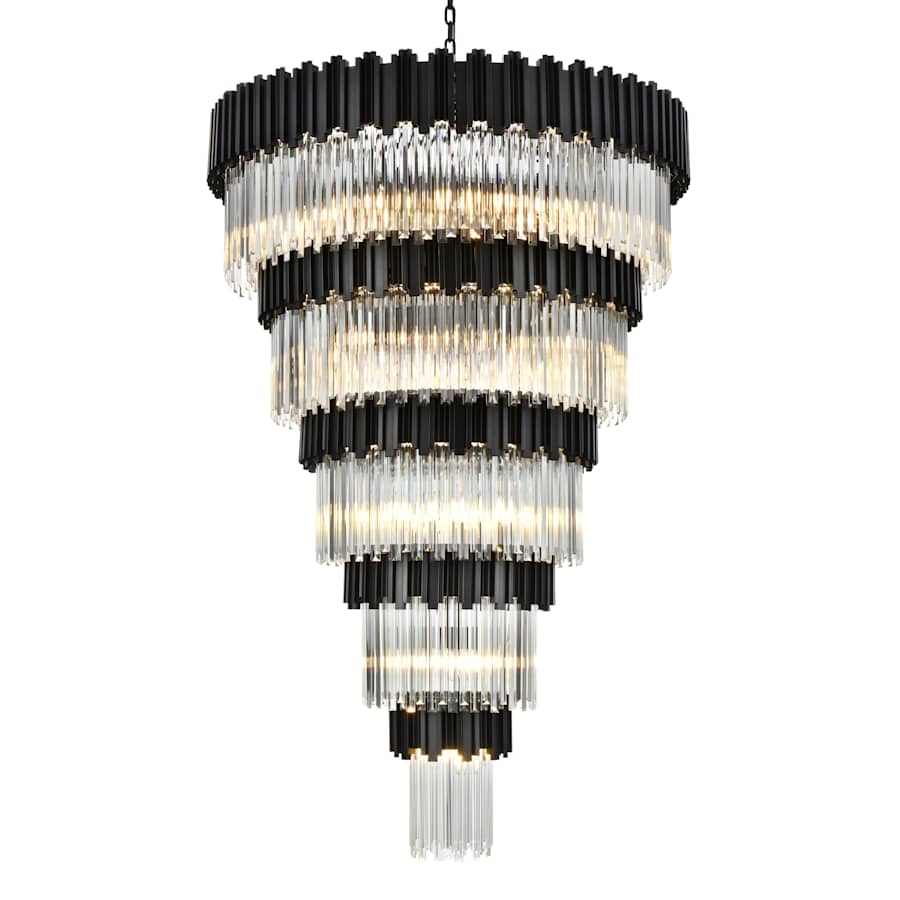 Elegant Lighting Willow 39 Light 48" Wide Waterfall Chandelier