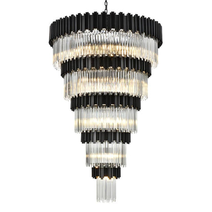 Elegant Lighting Willow 39 Light 48" Wide Waterfall Chandelier