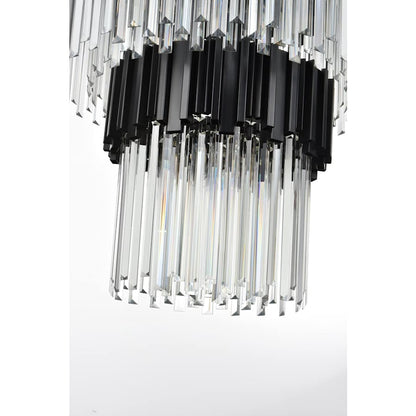 Elegant Lighting Willow 43 Light 59" Wide Waterfall Chandelier