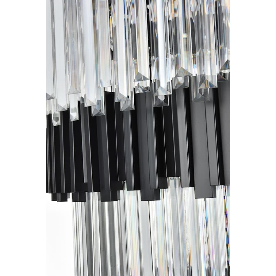 Elegant Lighting Willow 43 Light 59" Wide Waterfall Chandelier