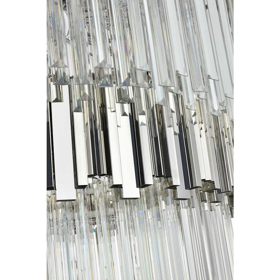 Elegant Lighting Willow 43 Light 59" Wide Waterfall Chandelier