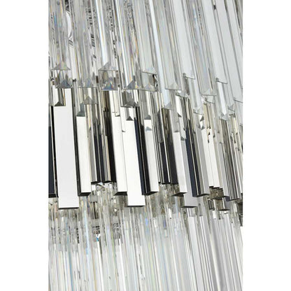 Elegant Lighting Willow 43 Light 59" Wide Waterfall Chandelier