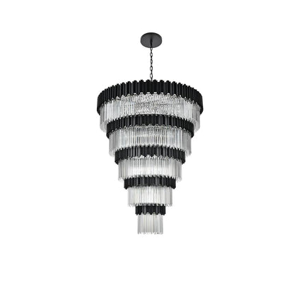 Elegant Lighting Willow 43 Light 59" Wide Waterfall Chandelier
