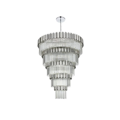 Elegant Lighting Willow 43 Light 59" Wide Waterfall Chandelier