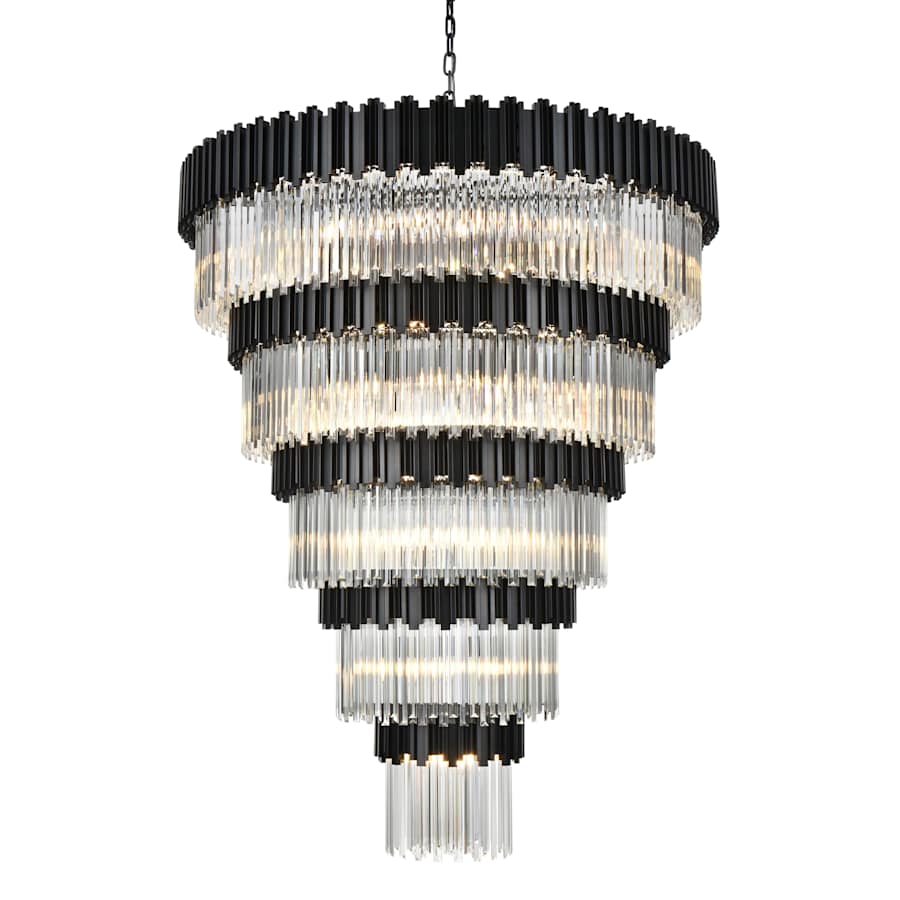 Elegant Lighting Willow 43 Light 59" Wide Waterfall Chandelier