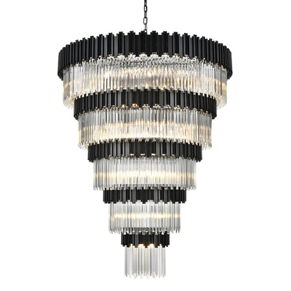 Elegant Lighting Willow 43 Light 59" Wide Waterfall Chandelier