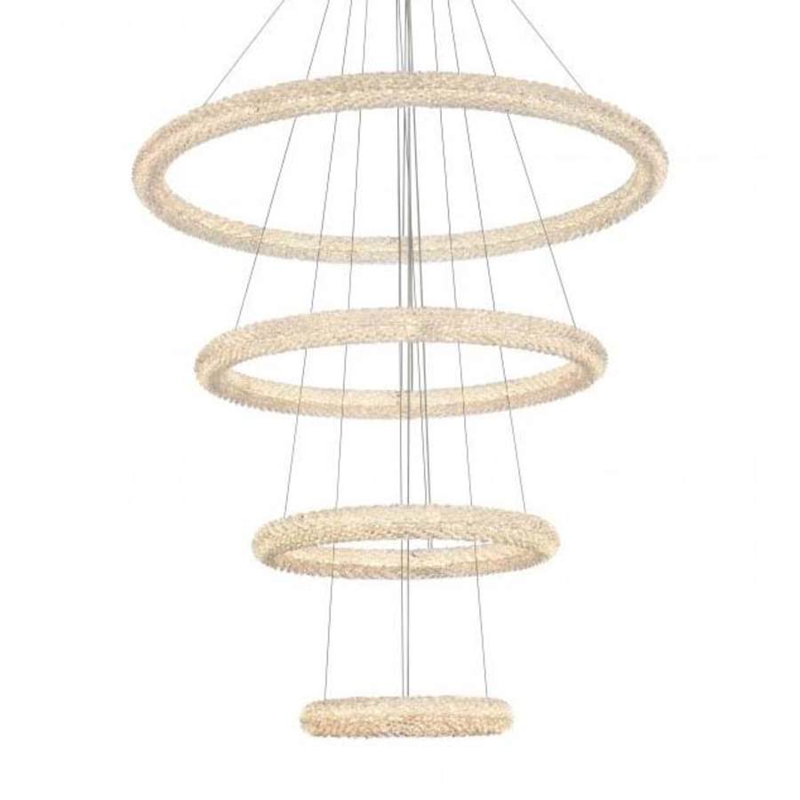 Elegant Lighting Bowen 42" Wide Ring Chandelier