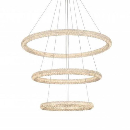 Elegant Lighting Bowen 42" Wide Ring Chandelier