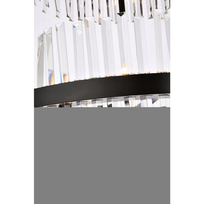 Elegant Lighting Serephina 46 Light 36" Wide Crystal Waterfall Chandelier