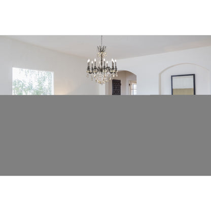 Elegant Lighting Rosalia 10 Light 28" Wide Candle Style Chandelier