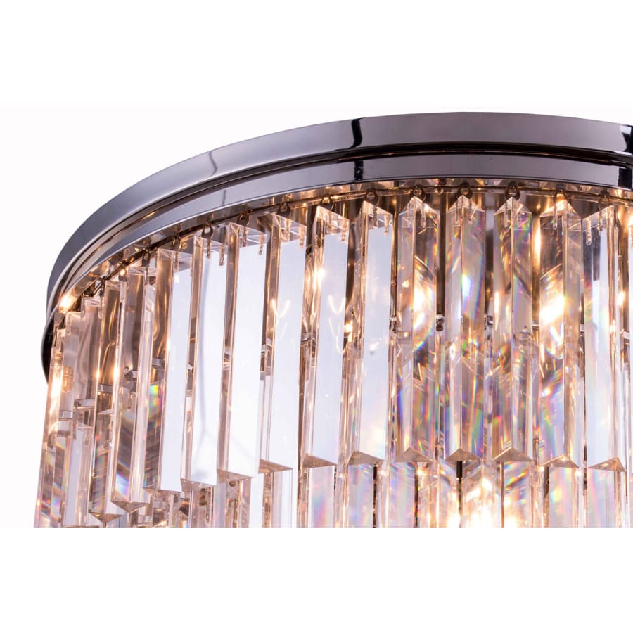 Elegant Lighting Sydney 17 Light 32" Wide Flush Mount Waterfall Ceiling Fixture