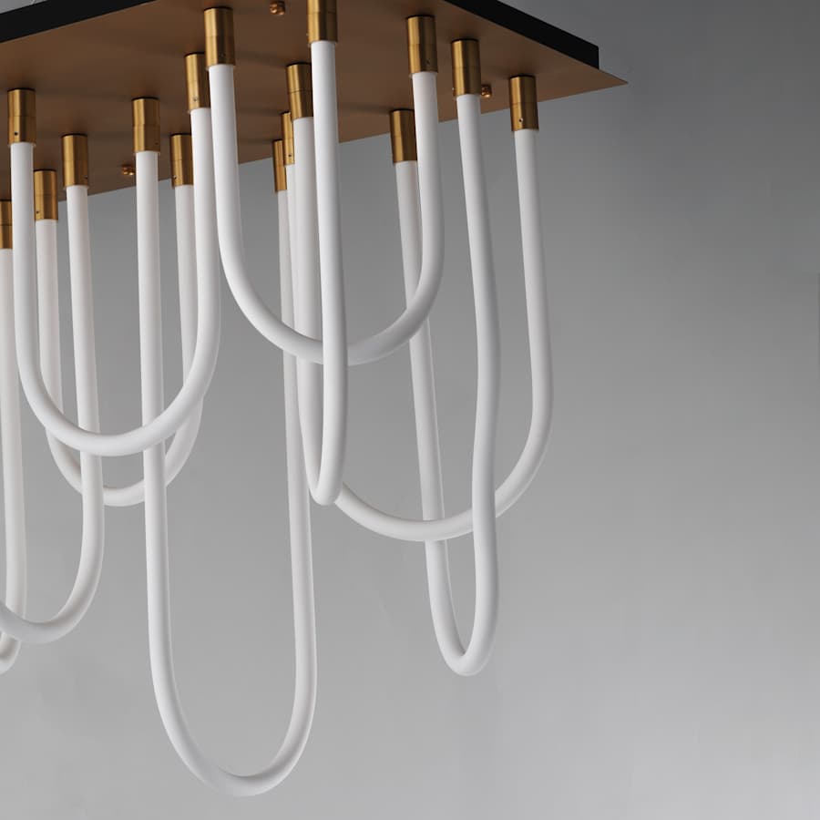 ET2 Soleil 42" Wide Flush Mount Linear Ceiling Fixture