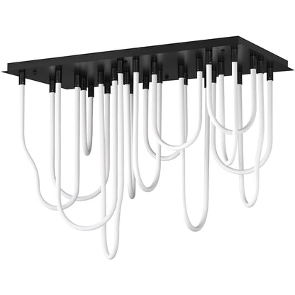ET2 Soleil 42" Wide Flush Mount Linear Ceiling Fixture