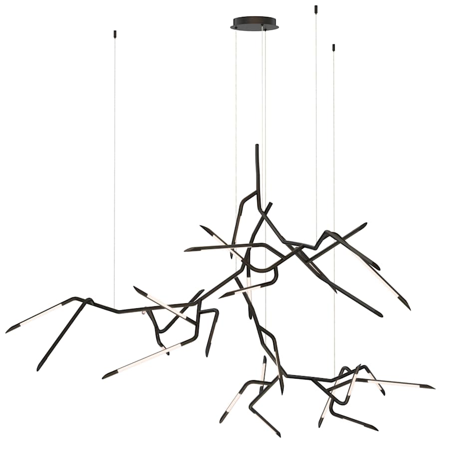 ET2 Scion 80" Wide LED Abstract Multi Light Pendant