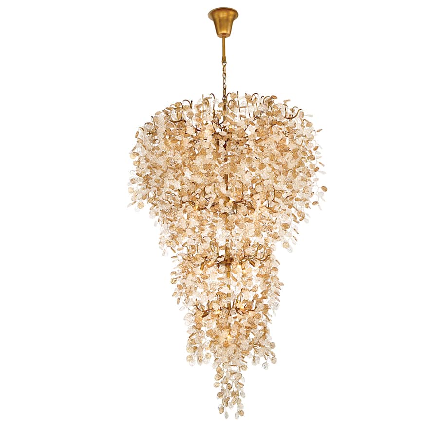 Eurofase Lighting Campobasso 33 Light 47" Wide Abstract Chandelier