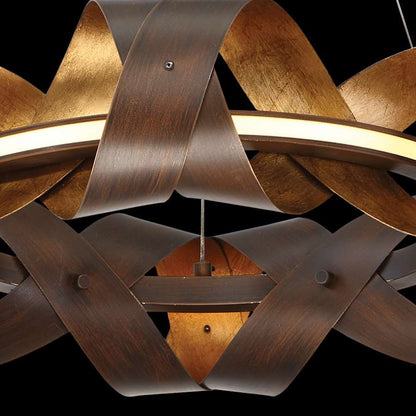 Eurofase Lighting Banderia 44" Wide LED 3 Tier Ring Chandelier