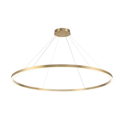 Eurofase Lighting Spunto 61" Wide 3000K LED Ring Chandelier