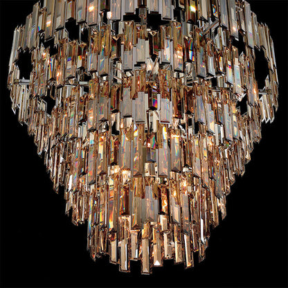 Eurofase Lighting Vienna 28 Light 40" Wide Crystal Chandelier
