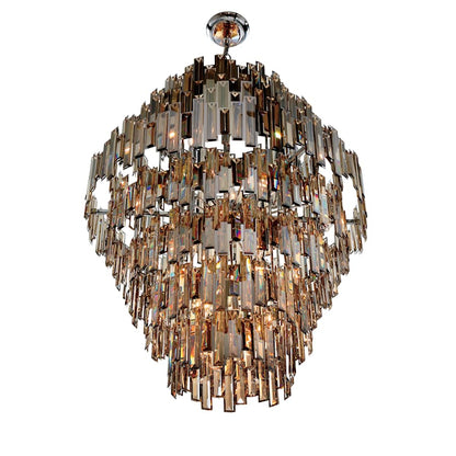 Eurofase Lighting Vienna 28 Light 40" Wide Crystal Chandelier