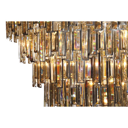 Eurofase Lighting Vienna 28 Light 40" Wide Crystal Chandelier
