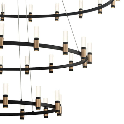 Eurofase Lighting Albany 51 Light 60" Wide LED Ring Chandelier