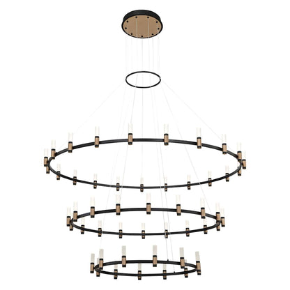 Eurofase Lighting Albany 51 Light 60" Wide LED Ring Chandelier
