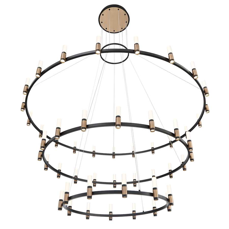 Eurofase Lighting Albany 51 Light 60" Wide LED Ring Chandelier