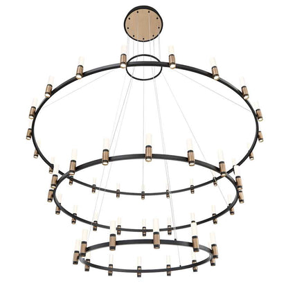 Eurofase Lighting Albany 51 Light 60" Wide LED Ring Chandelier