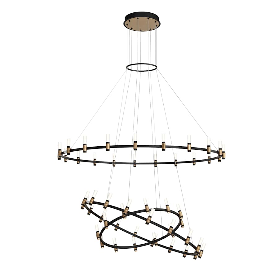 Eurofase Lighting Albany 51 Light 60" Wide LED Ring Chandelier