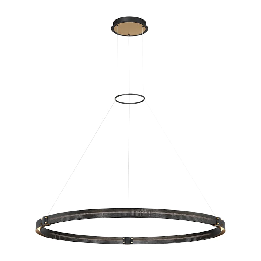 Eurofase Lighting Admiral 2 Light 48" Wide LED Ring Chandelier - 1 Tier