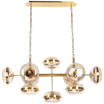 Eurofase Lighting Nottingham 10 Light 22" Wide Linear Chandelier