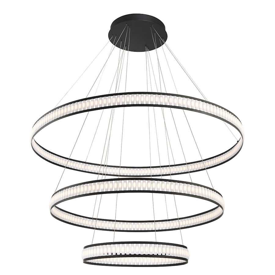 Eurofase Lighting Forster 3 Light 60" Wide LED Ring Chandelier - 3 Tiers