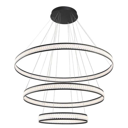 Eurofase Lighting Forster 3 Light 60" Wide LED Ring Chandelier - 3 Tiers