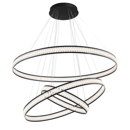 Eurofase Lighting Forster 3 Light 60" Wide LED Ring Chandelier - 3 Tiers