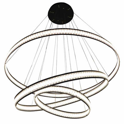 Eurofase Lighting Forster 3 Light 60" Wide LED Ring Chandelier - 3 Tiers