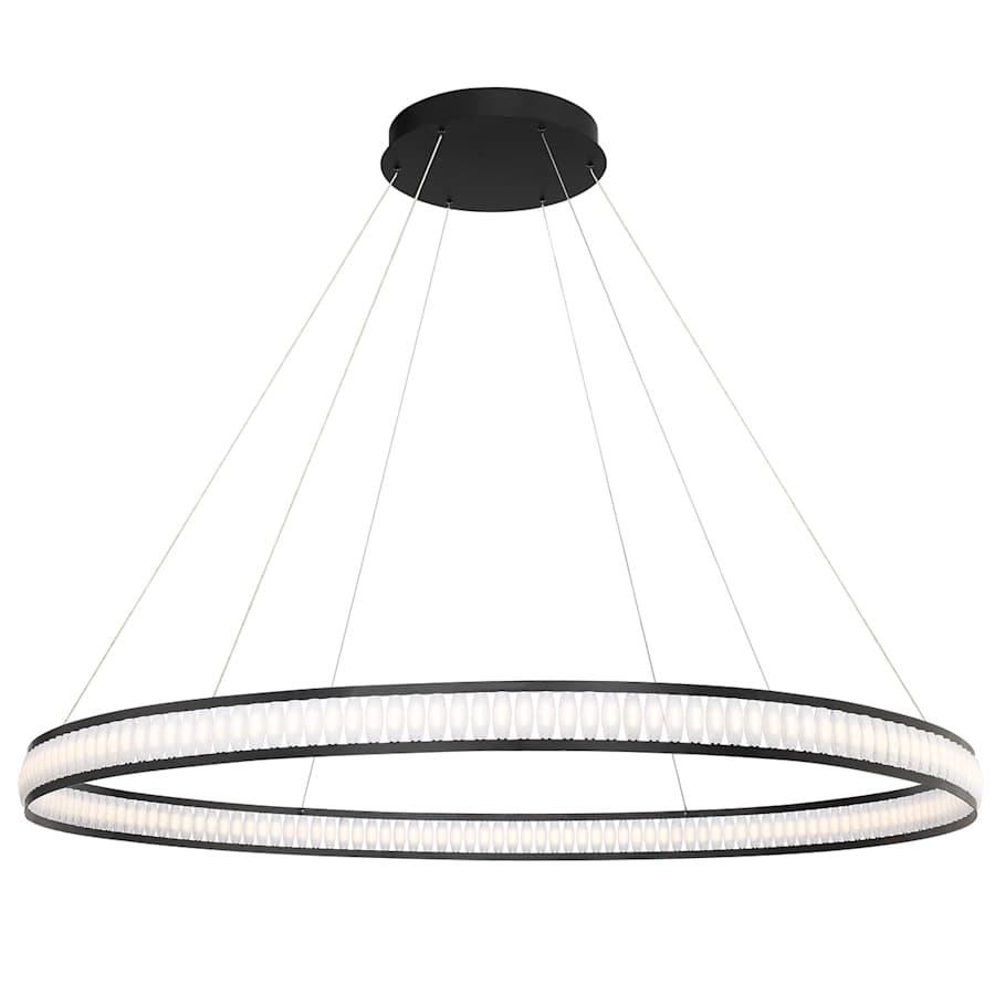 Eurofase Lighting Forster 60" Wide LED Ring Chandelier - 1 Tier