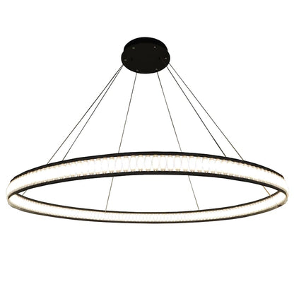 Eurofase Lighting Forster 60" Wide LED Ring Chandelier - 1 Tier