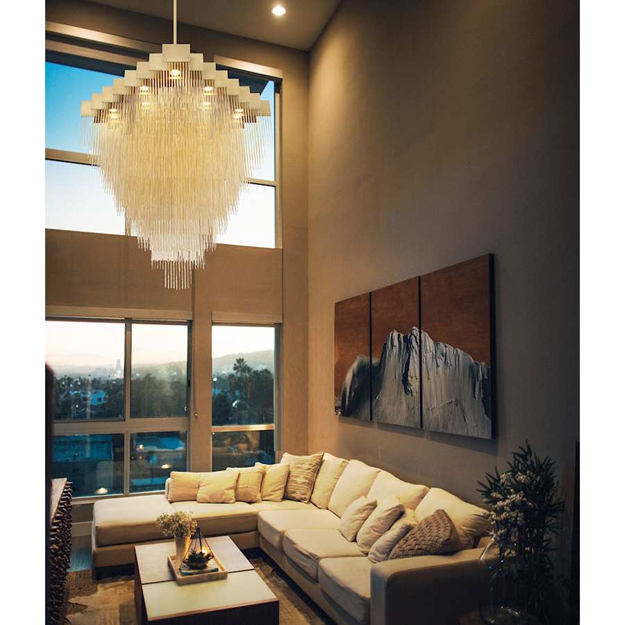 Eurofase Lighting Bloomfield 22 Light 47" Wide LED Chandelier